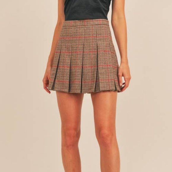 Plaid Skirt - Picture 1 of 3